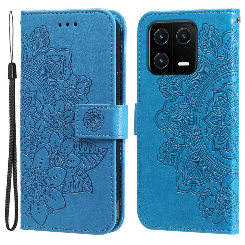 Folio Cover Xiaomi 13 Pro Mandala Strappy