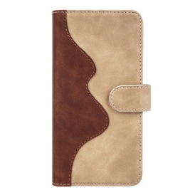 Folio Cover Xiaomi 13 Pro Stile In Pelle Ondulata
