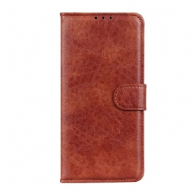 Folio Cover Samsung Galaxy A21s Custodia in pelle Patta Frontale Effetto Pelle Lucida