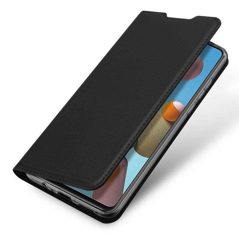 Folio Cover Samsung Galaxy A21s Custodia in pelle Pelle Pro Dux Ducis