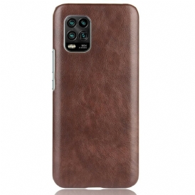 Cover Xiaomi Mi 10 Lite Litchi Performance Effetto Pelle