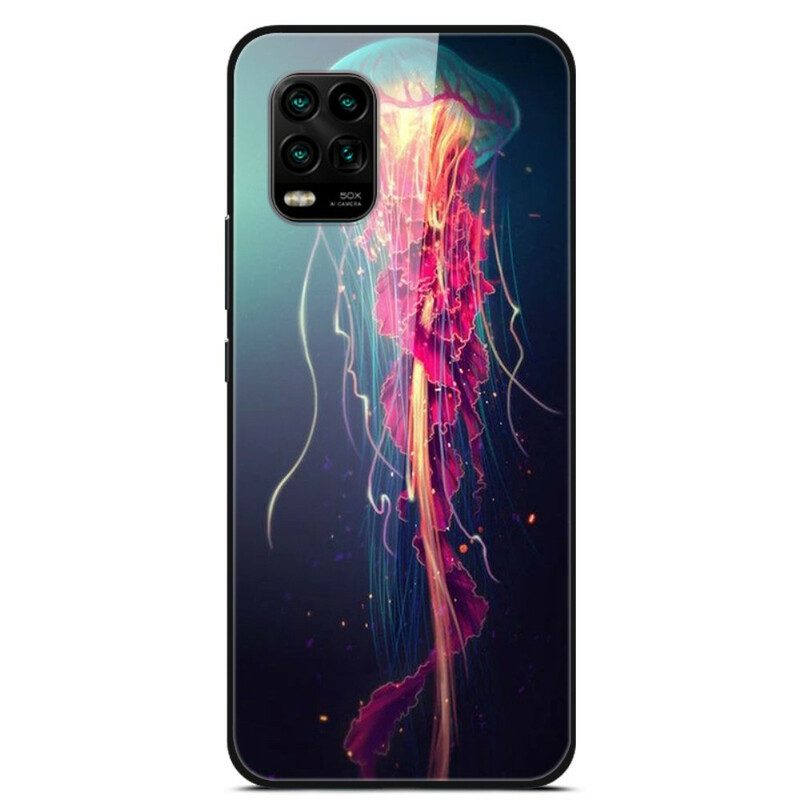 Cover Xiaomi Mi 10 Lite Polpo In Vetro Temperato
