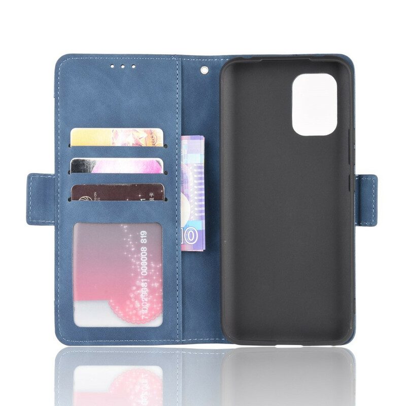 Custodia in pelle Xiaomi Mi 10 Lite Classe Premier Multi-carta