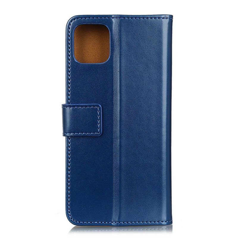 Custodia in pelle Xiaomi Mi 10 Lite Effetto Pelle Tricolore