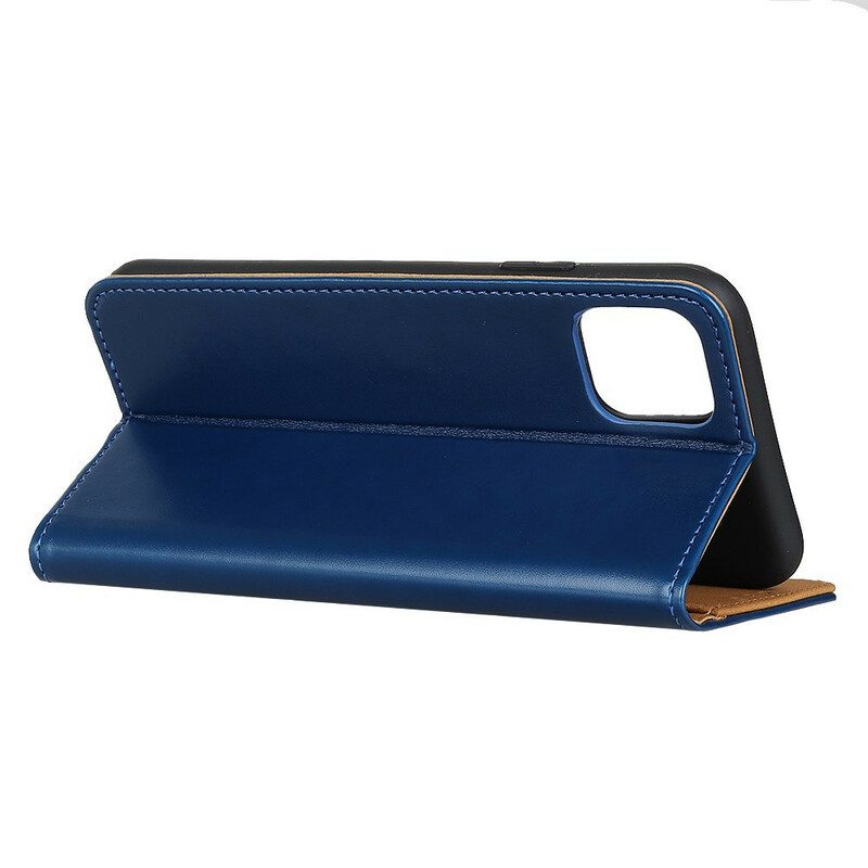Custodia in pelle Xiaomi Mi 10 Lite Effetto Pelle Tricolore