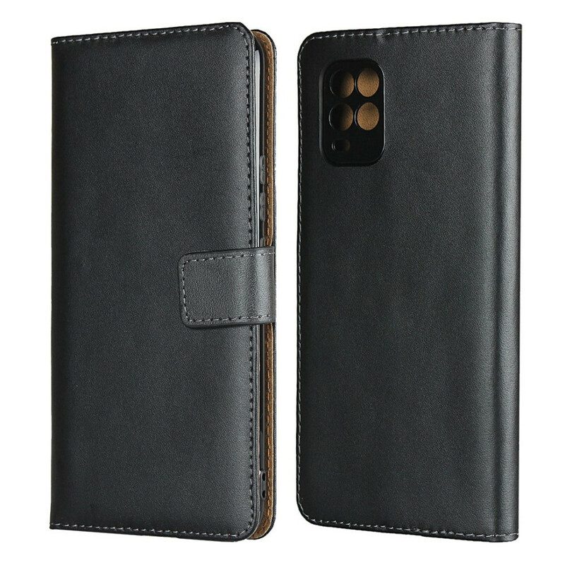 Custodia in pelle Xiaomi Mi 10 Lite Eleganza Vera Pelle