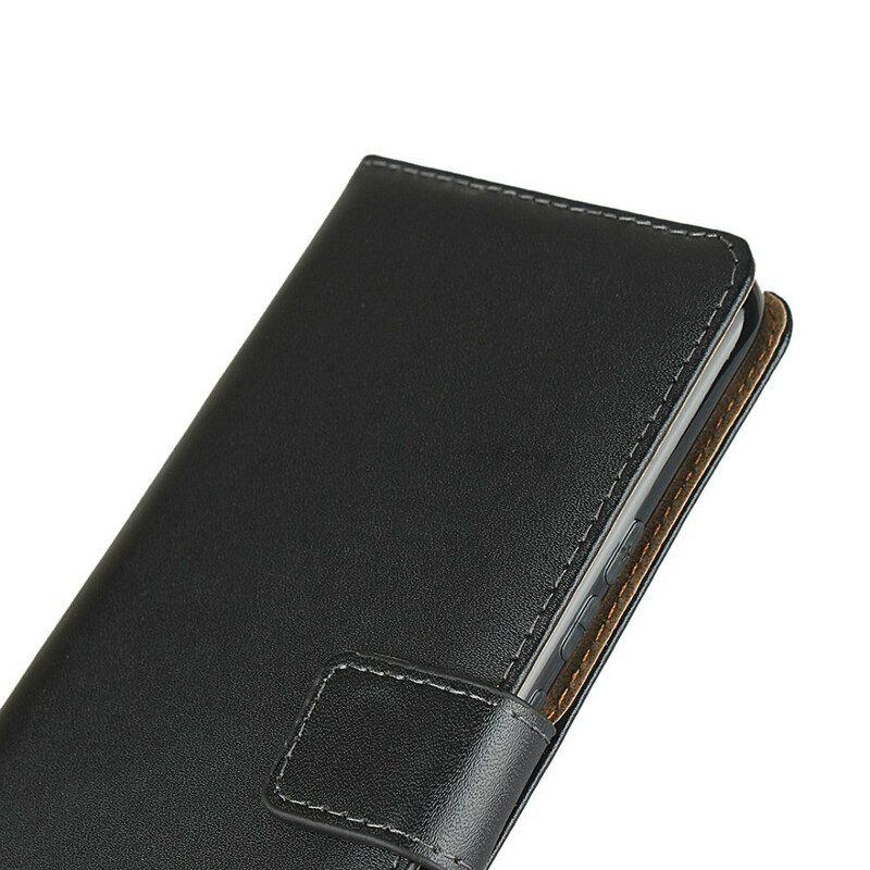 Custodia in pelle Xiaomi Mi 10 Lite Eleganza Vera Pelle