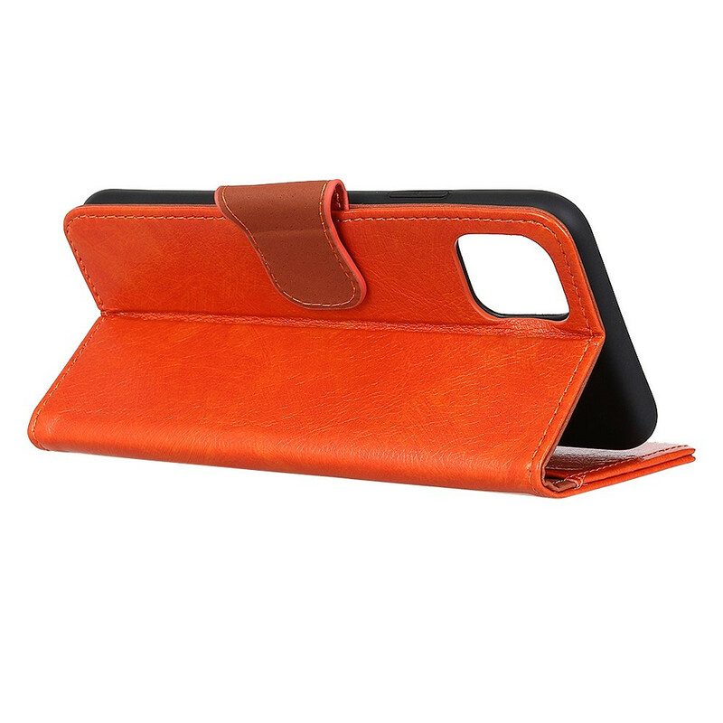 Custodia in pelle Xiaomi Mi 10 Lite Stile In Pelle Nappa