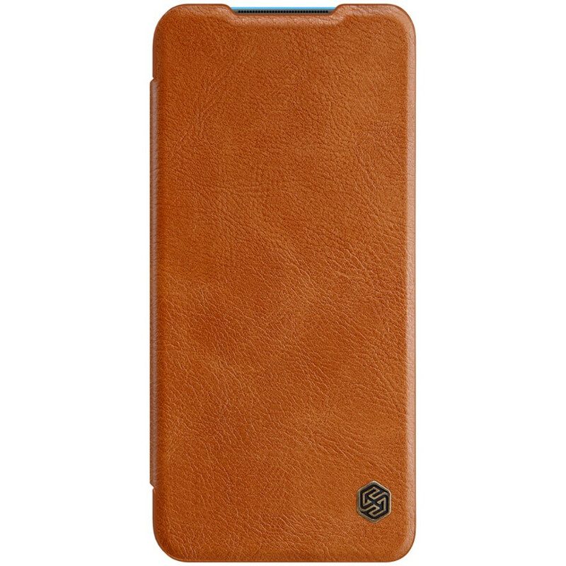 Folio Cover Xiaomi Mi 10 Lite Custodia in pelle Serie Nillkin Qin