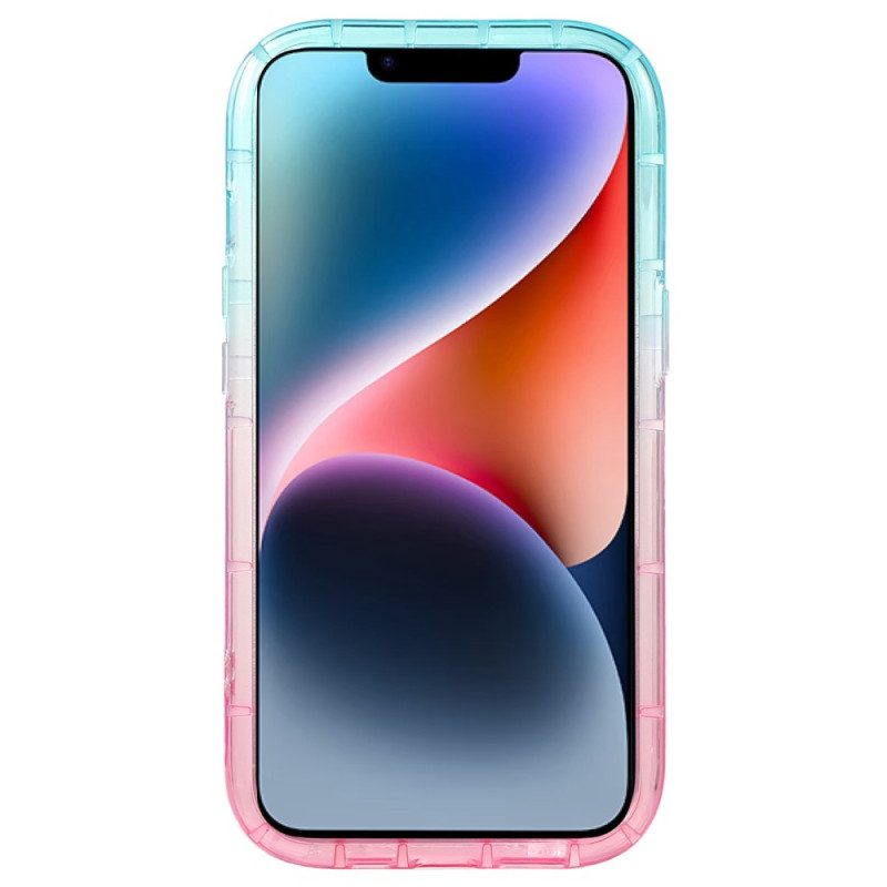 Cover iPhone 14 Plus Airbag Contorni Colorati