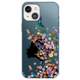Cover iPhone 14 Plus Bella Testa Di Fiore