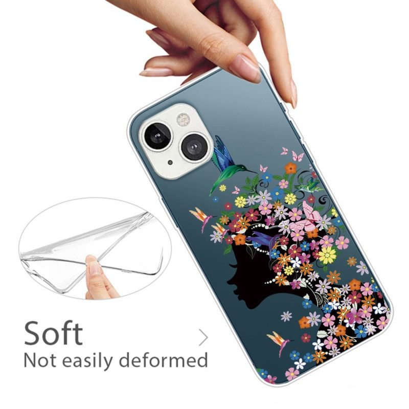 Cover iPhone 14 Plus Bella Testa Di Fiore