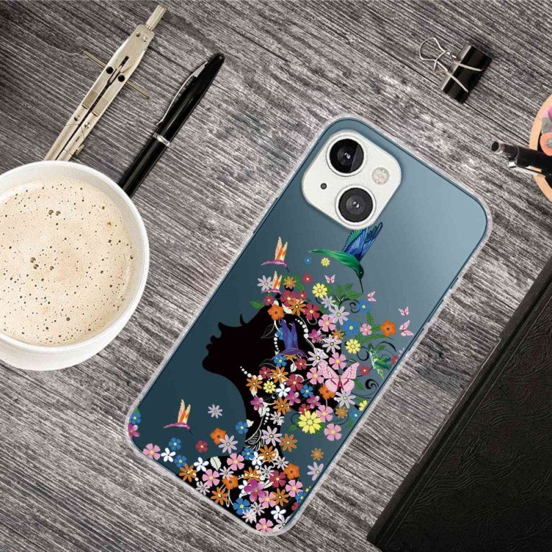 Cover iPhone 14 Plus Bella Testa Di Fiore