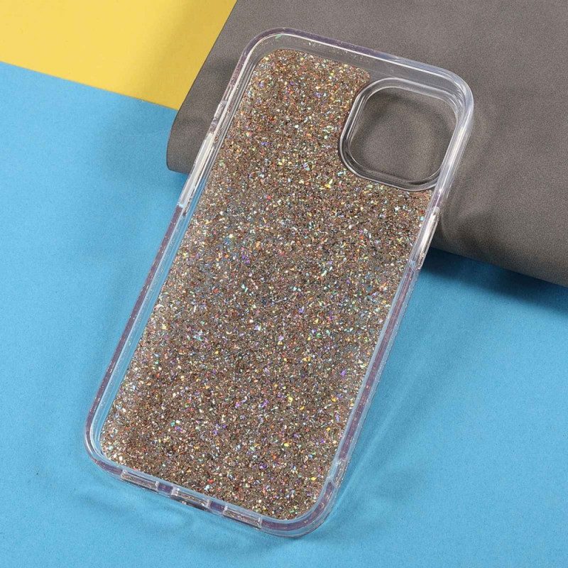 Cover iPhone 14 Plus Eleganti Paillettes