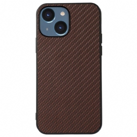 Cover iPhone 14 Plus Struttura In Fibra Di Carbonio