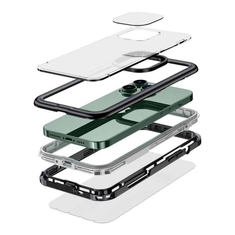 Cover iPhone 14 Plus Trasparente Resistente All'acqua