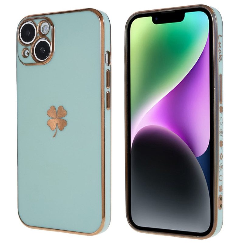 Cover iPhone 14 Plus Trifoglio Fortunato