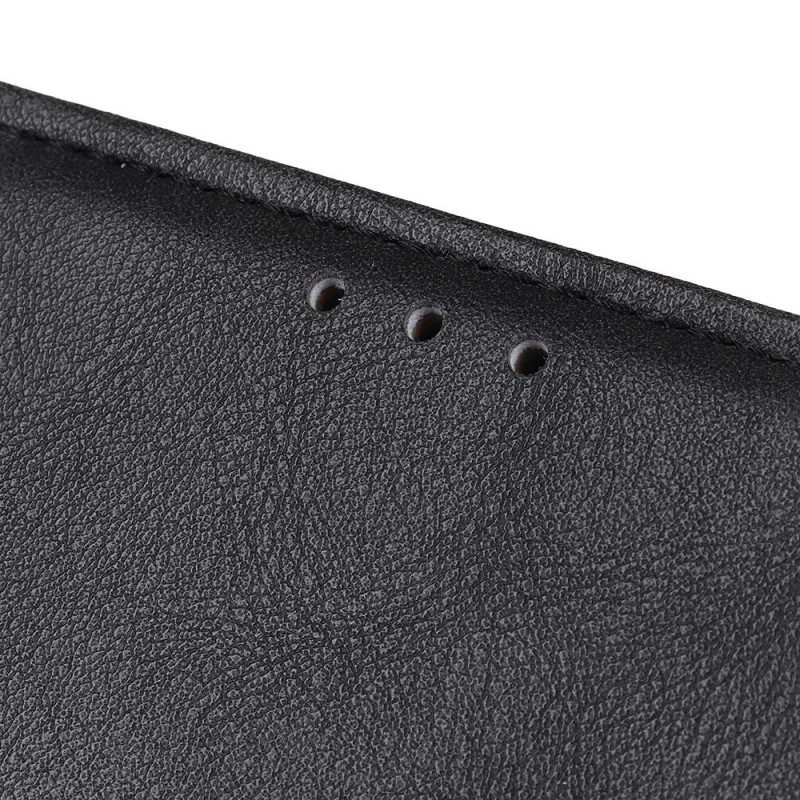 Custodia in pelle iPhone 14 Plus Bottone In Ecopelle