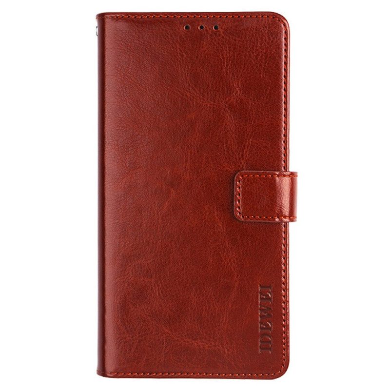 Custodia in pelle iPhone 14 Plus Similpelle Idewei