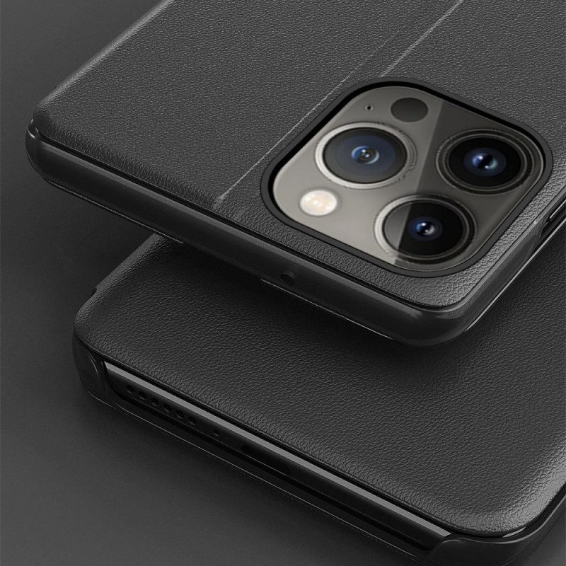Custodia iPhone 14 Plus Ecopelle Testurizzata