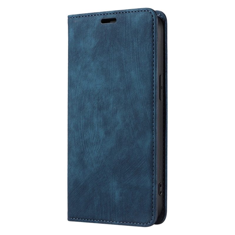 Folio Cover iPhone 14 Plus Custodia in pelle Ecopelle Colorata