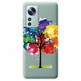 Cover Xiaomi 12 / 12X Albero Dell'acquerello