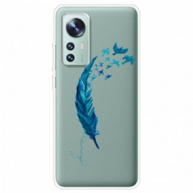Cover Xiaomi 12 / 12X Bella Piuma Blu