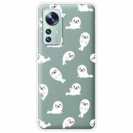 Cover Xiaomi 12 / 12X Divertimento Con I Leoni Marini