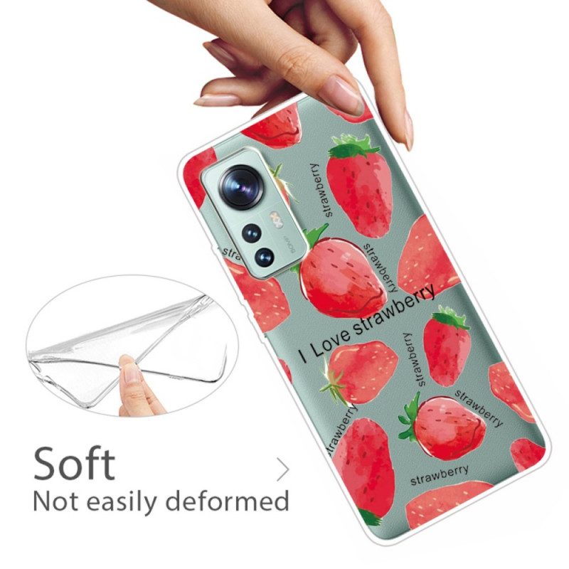Cover Xiaomi 12 / 12X Fragole
