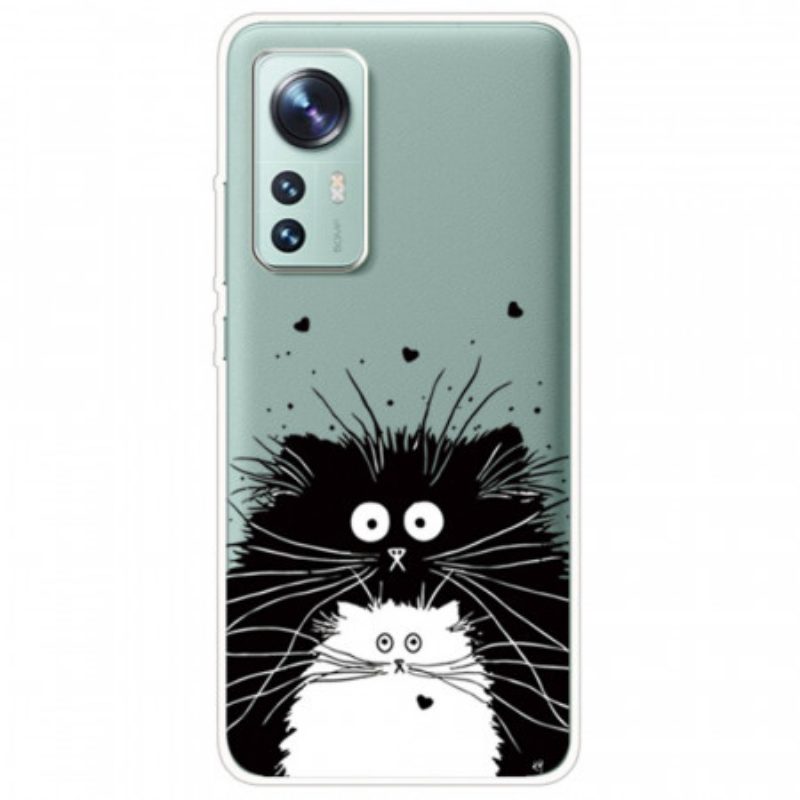 Cover Xiaomi 12 / 12X Guarda I Gatti