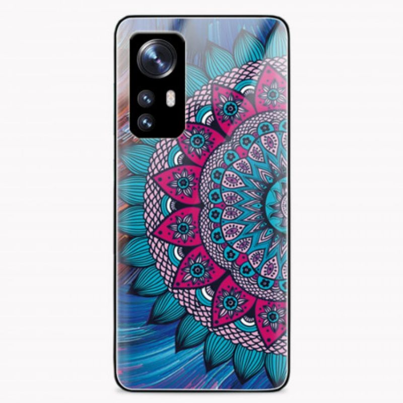Cover Xiaomi 12 / 12X Mandala In Vetro Temperato