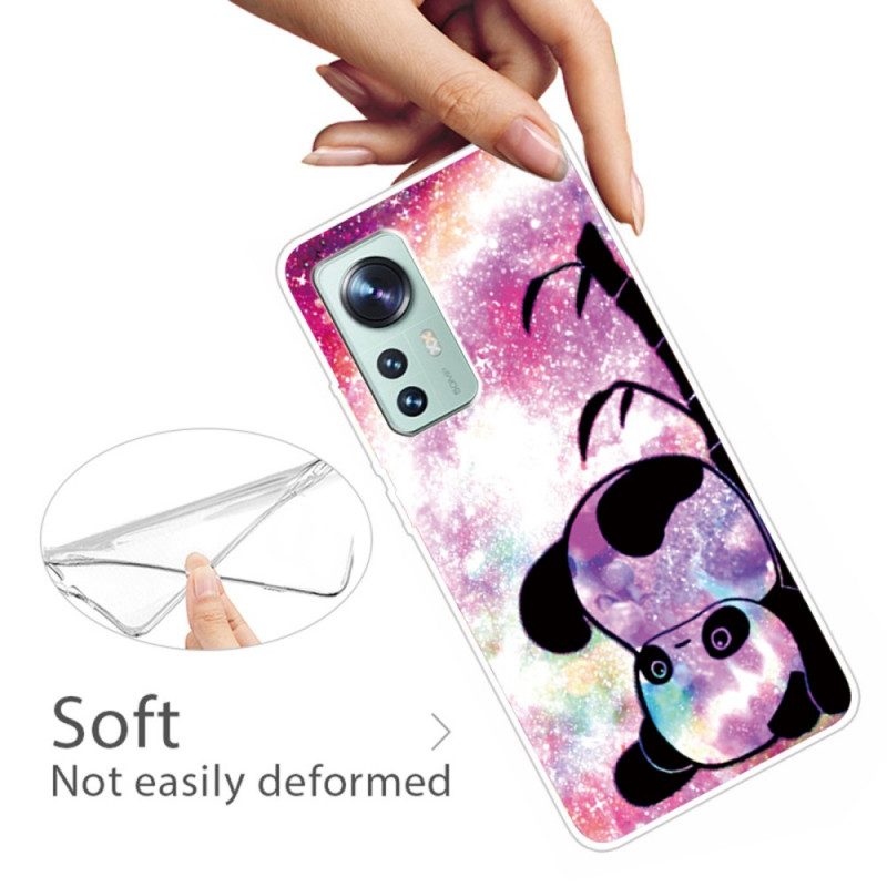 Cover Xiaomi 12 / 12X Panda E Bambù