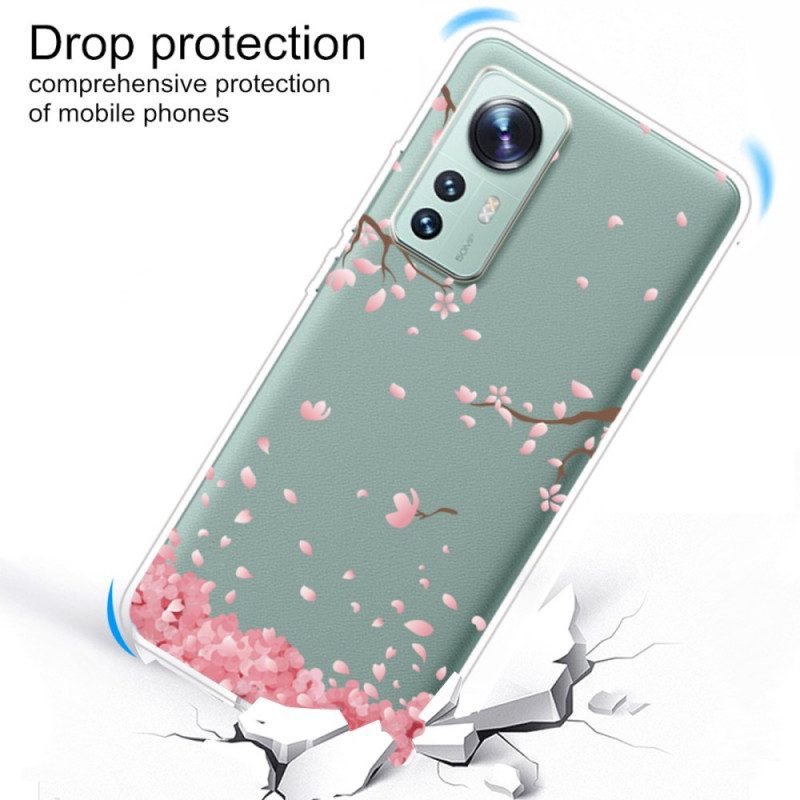 Cover Xiaomi 12 / 12X Pioggia Di Fiori