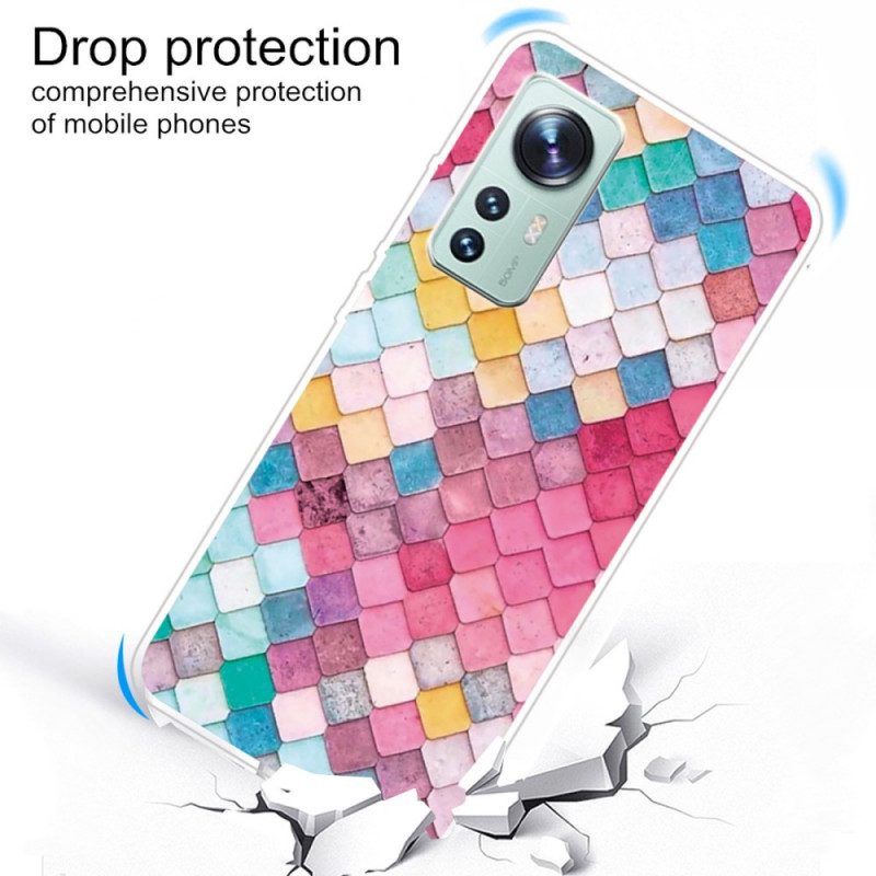 Cover Xiaomi 12 / 12X Pittura In Silicone