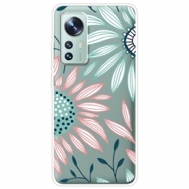 Cover Xiaomi 12 / 12X Un Fiore Trasparente