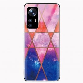 Cover Xiaomi 12 / 12X Vetro Temperato In Marmo