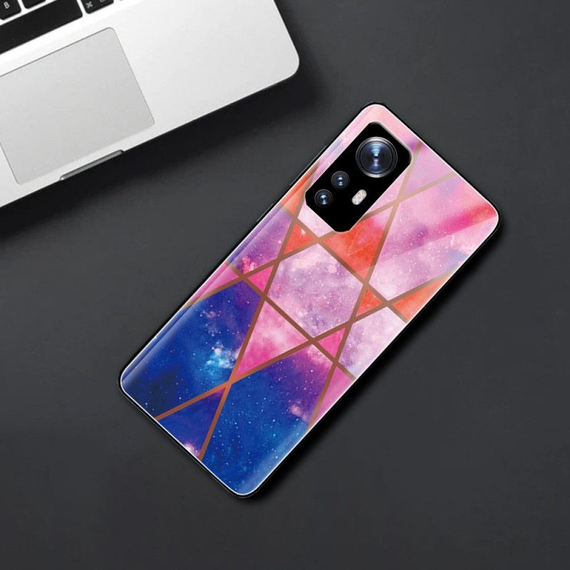 Cover Xiaomi 12 / 12X Vetro Temperato In Marmo