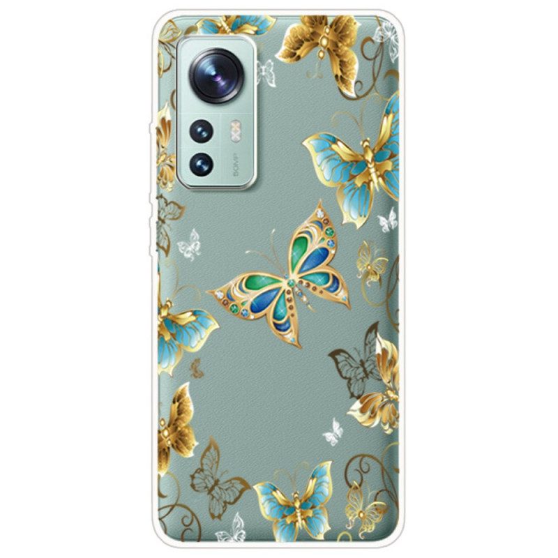 Cover Xiaomi 12 / 12X Volo Di Farfalle