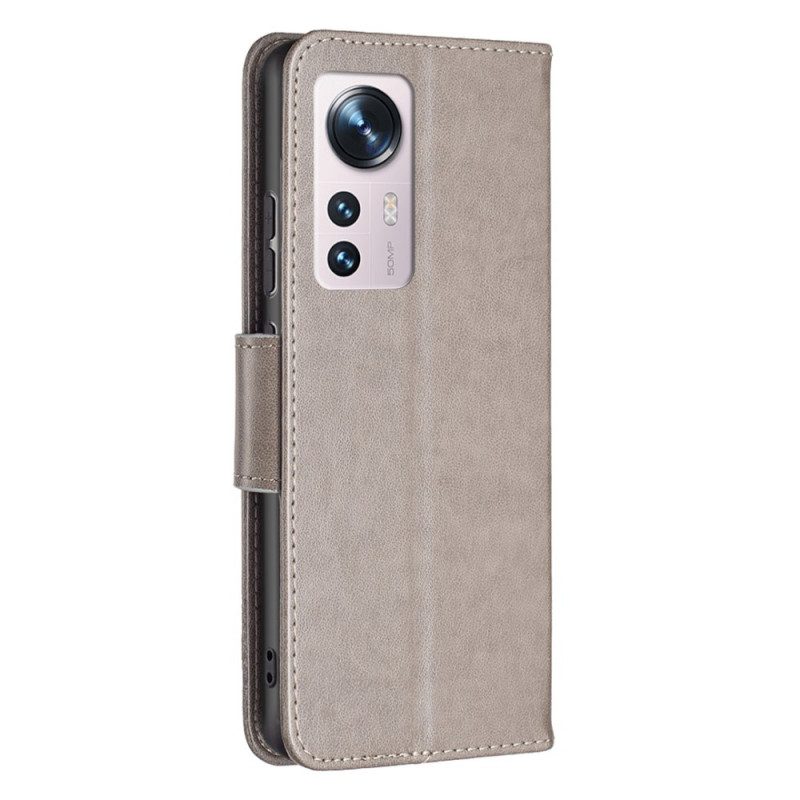 Custodia A Portafoglio Xiaomi 12 / 12X Perizoma Farfalle