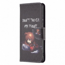 Custodia in pelle Xiaomi 12 / 12X Orso Pericoloso