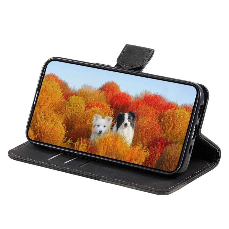 Custodia in pelle Xiaomi 12 / 12X Rfid Con Cordino