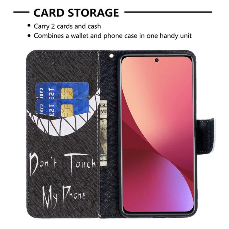 Custodia in pelle Xiaomi 12 / 12X Telefono Del Diavolo