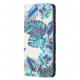 Folio Cover Xiaomi 12 / 12X Custodia in pelle Foglie