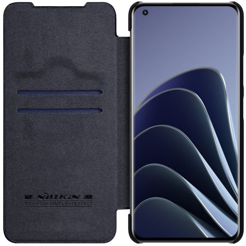 Folio Cover Xiaomi 12 / 12X Custodia in pelle Serie Nillkin Qin