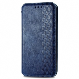 Folio Cover Xiaomi 12 / 12X Custodia in pelle Struttura Del Diamante