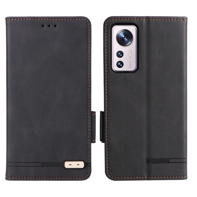 Folio Cover Xiaomi 12 / 12X Stile Retrò