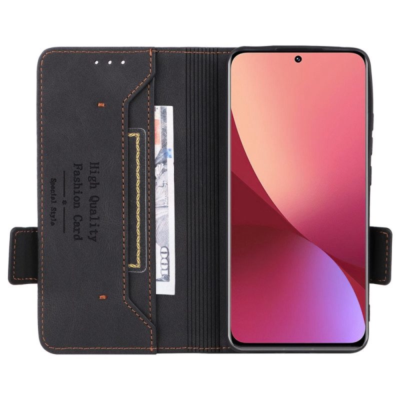 Folio Cover Xiaomi 12 / 12X Stile Retrò