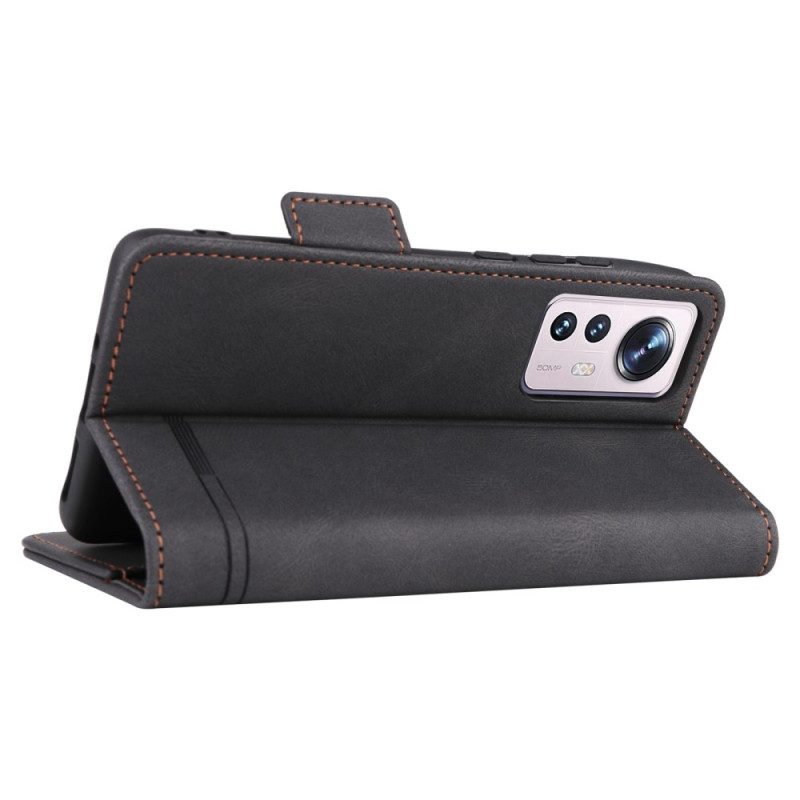 Folio Cover Xiaomi 12 / 12X Stile Retrò