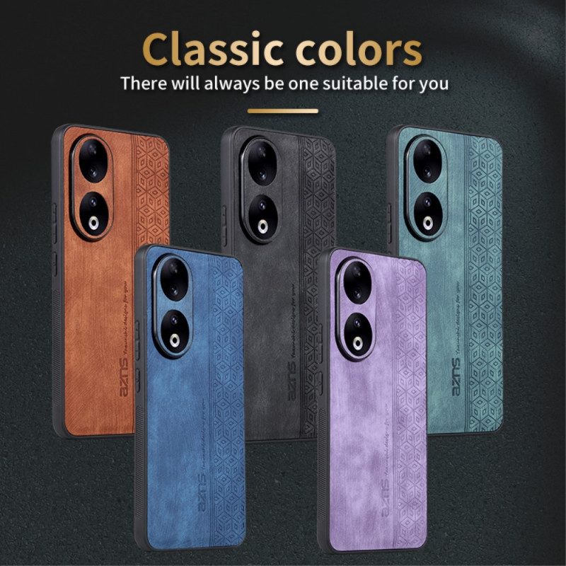 Cover Honor 90 Pro Azns Effetto Pelle