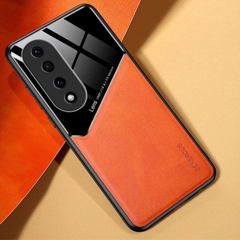 Cover Honor 90 Pro Effetto Pelle Magnetica